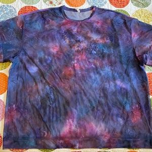 Athleta Mesh Oversized T Shirt Space